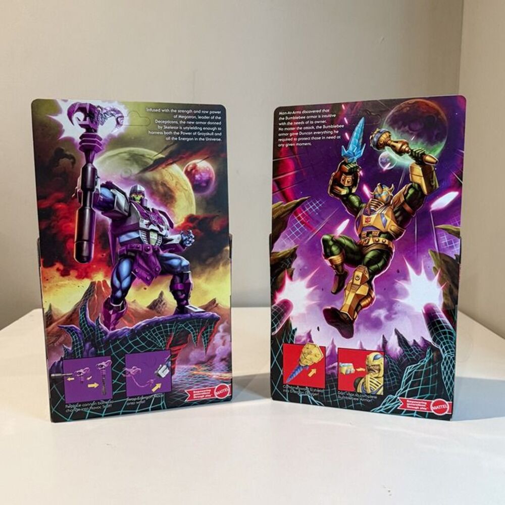 Masters of the Universe x Transformers Megatron Skeletor & Man-At-Arms - Picture 8 of 10
